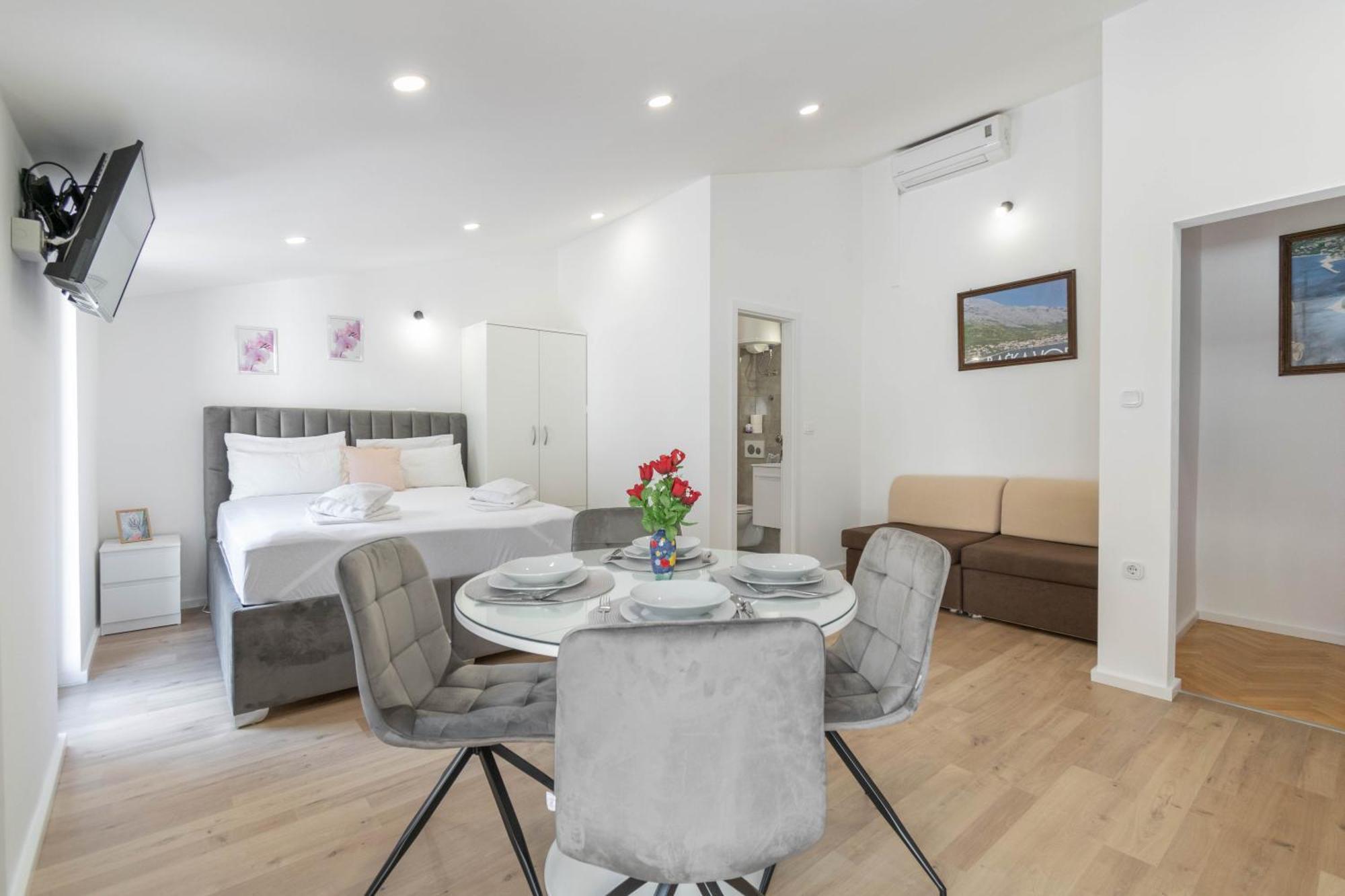 Apartment Kristina Dujmovic 바스카보다 객실 사진